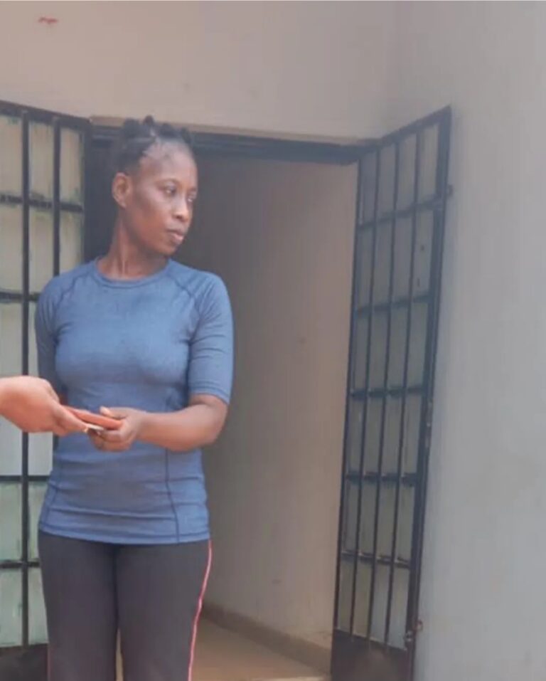 Photos of stepmother and father have given underage daughter Chidera H0 in ipaja.