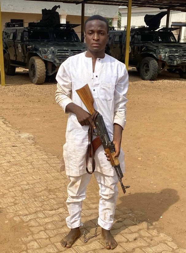 Force arrests notorious gunman to restore weapons in Kaduna