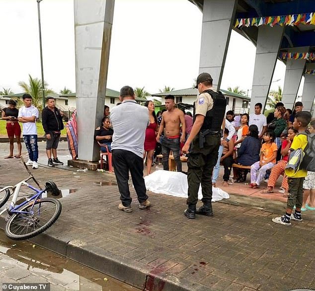 After Ecuadorian locals accused him of murder