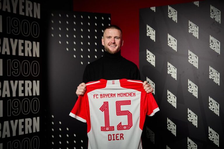 England defender Dier leaves Bayern Munich at the end of season