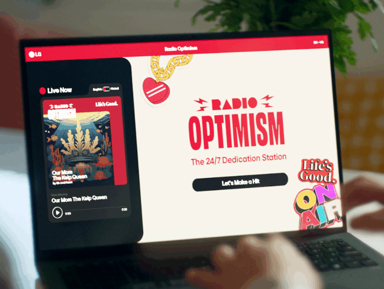 LG launches “Radio Optimism” campaign to spread “Goodness in Life” through music